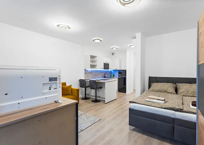 Moderny S Parkovanim V Novostavbe Apartmán